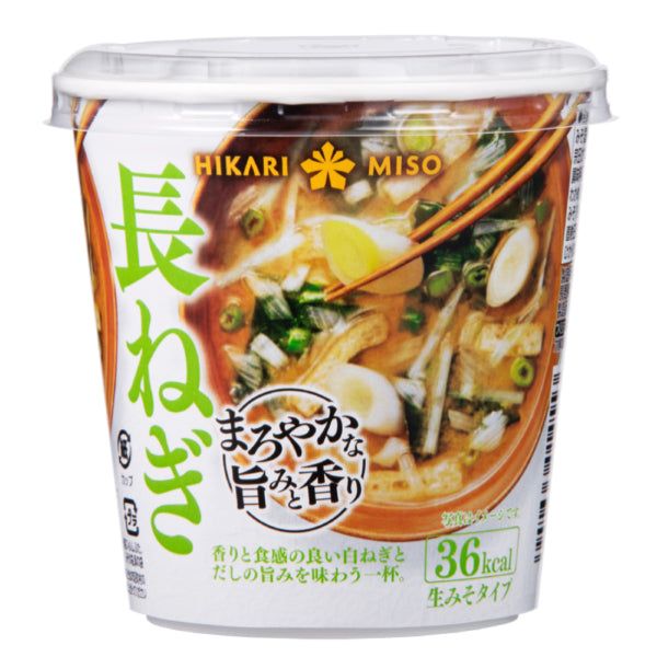 Hikari Cup Miso Suppe Grüne Zwiebel Authentische japanische Geschmack Schnelle & Einfache Zubereitung – Tokyo Snack Land