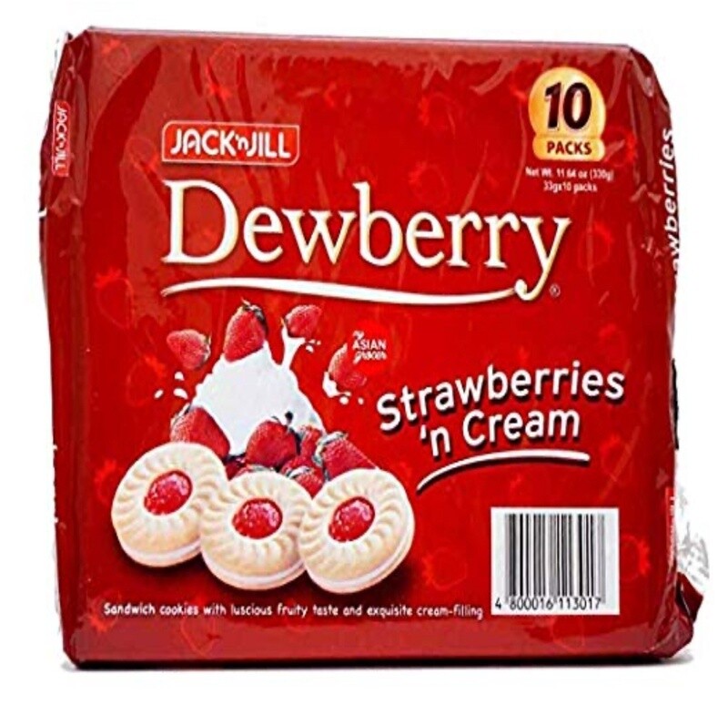 J&J Dewberry Erdbeere 10X33G