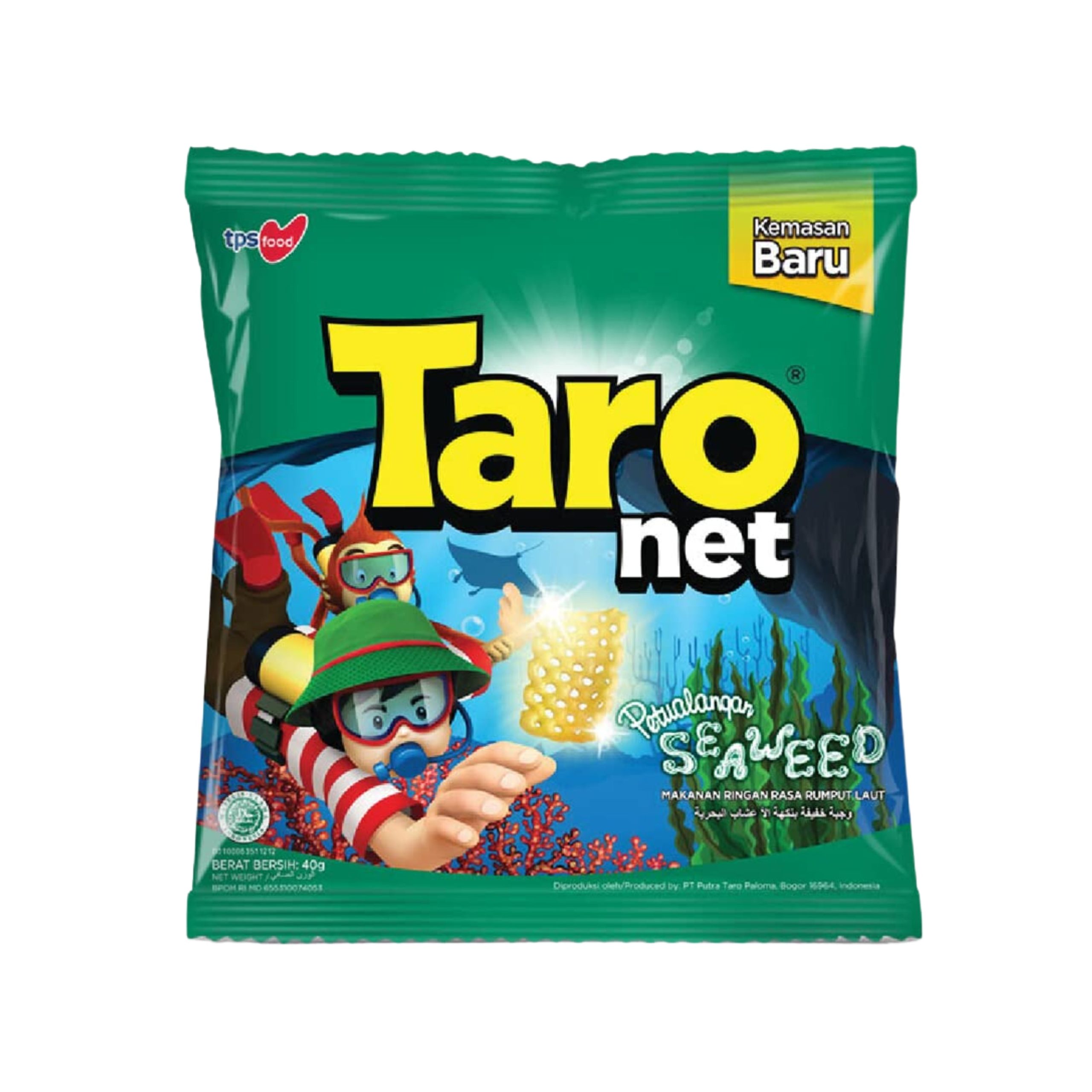 Taro Net Seaweed Geschmack Chips (Indonesien)