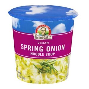 Dr. McDougall’s vegane Suppe: Frühlingszwiebeln