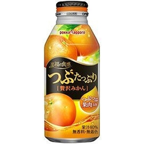 Pokka Sapporo, Tsubutappuri Zeitaku Mikan, Mandarine, 400g