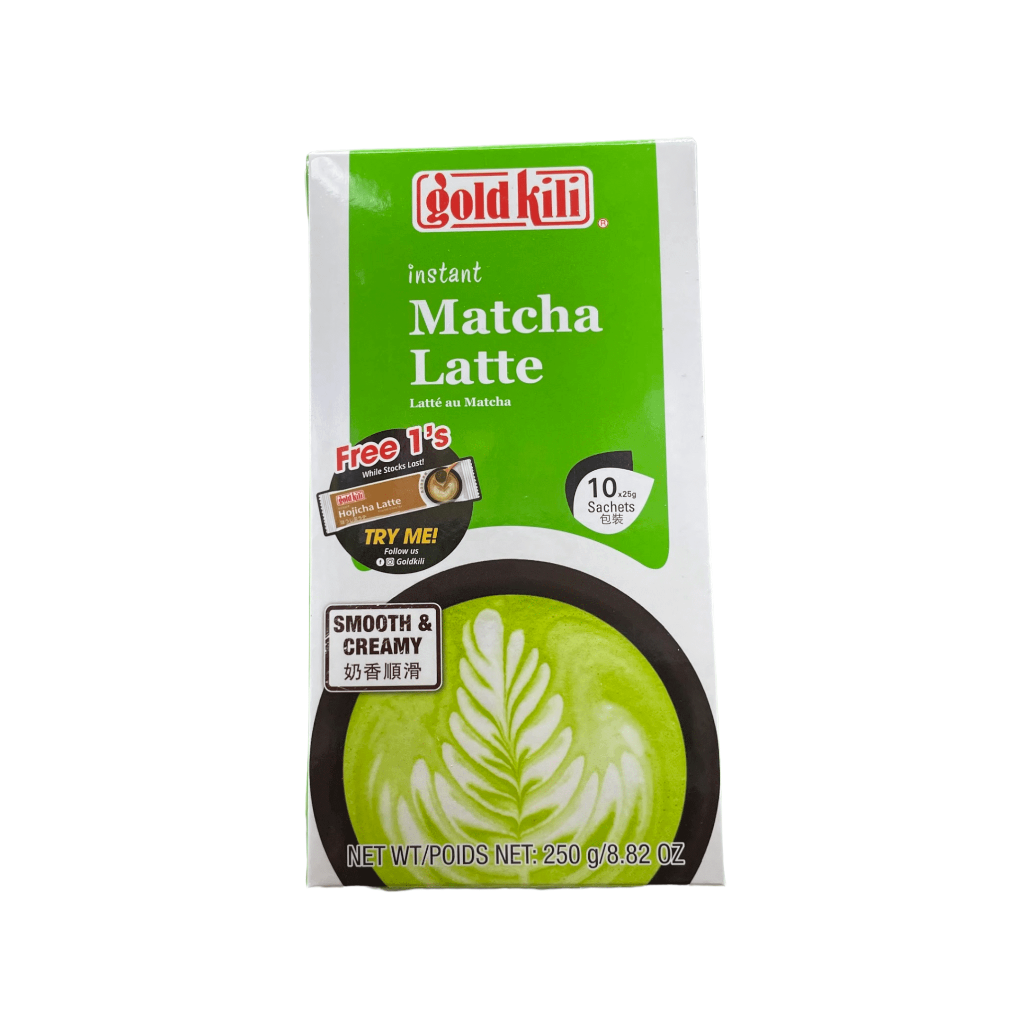 Gold kili Instant Matcha Latte glatt & cremig