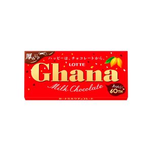 Lotte Ghana Milchschokolade (Japan)