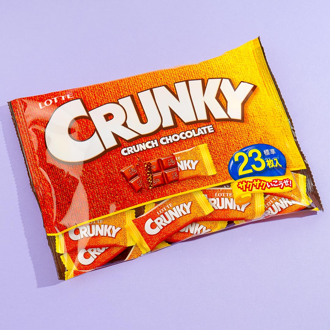 Crunky Schokolade Tasche – 23 Stück