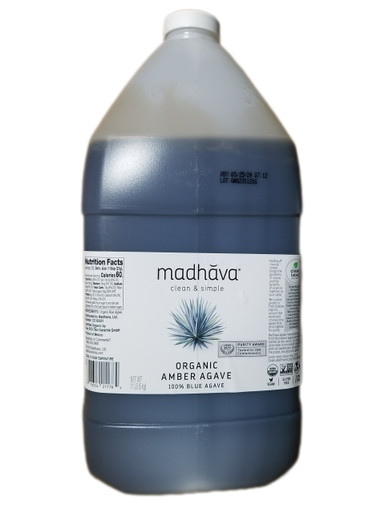Madhava Bio Agave Nektar Bernstein, 1 Gallone (176 oz.)
