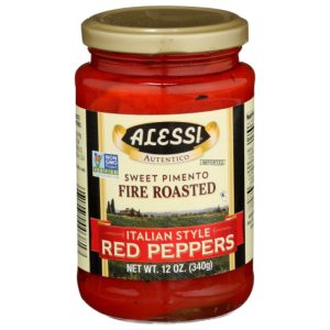 Alessi geröstete Paprika, 12 Unzen – Packung mit 12 Stück