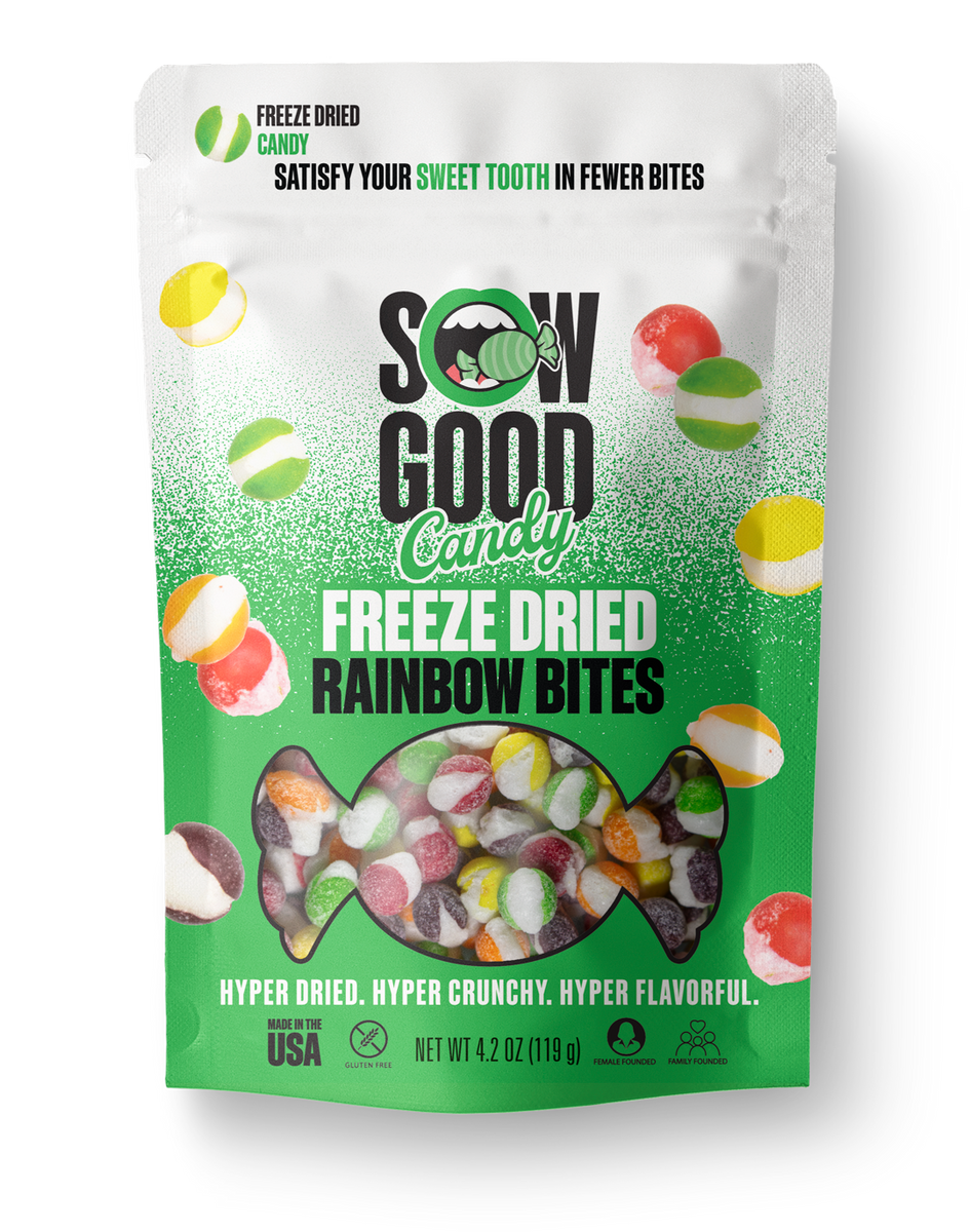 Sow Good Freeze Getrocknete Regenbogen Bites