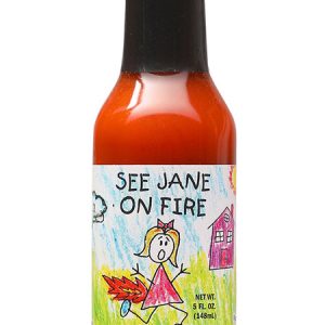 See Jane On Fire “Burn Jane Burn” scharfe Sauce. – 5oz