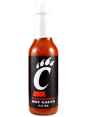 Collegiate Chilisauce – Cincinnati Bearcats, 5 Unzen
