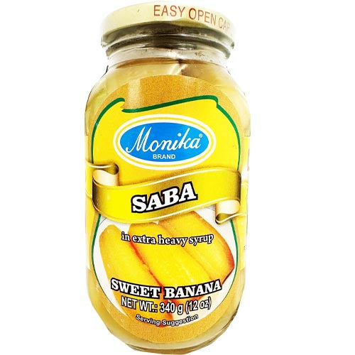 Monika Brand – SABA in Extra Schwerer Sirup – Süße Banane – 12 OZ