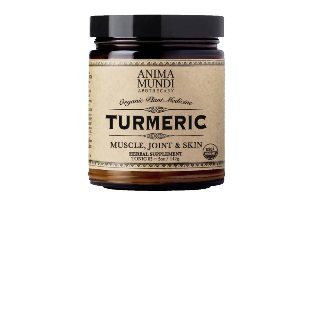 Kurkuma Pulver Gläser, Bio-Heirloom – 4 Gläser x 4oz