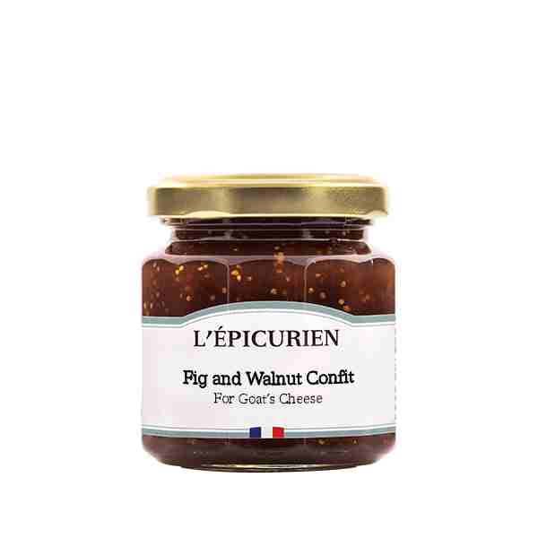 Die französische Farm – L'Epicurien Fig & Walnuss Confit – 4,4 oz