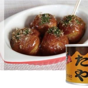 Takoyaki in Dosen, 4 Kugeln in 1 Dose, Krakeknödel, Japan-Snack