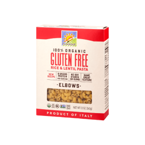 Bionaturae 100% Bio glutenfreie Reis & Linsen Nudeln Ellenbogen