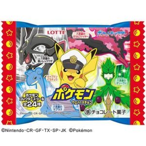 Lotte “Pokemon Waffel”, Schokolade, eine Karte darin, 2 Packungen als 1 Set – 23g