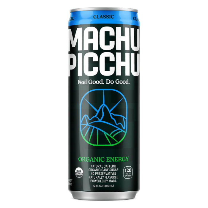 Machu Picchu – Classic Energy Getränk, 12 Unzen – Packung mit 12