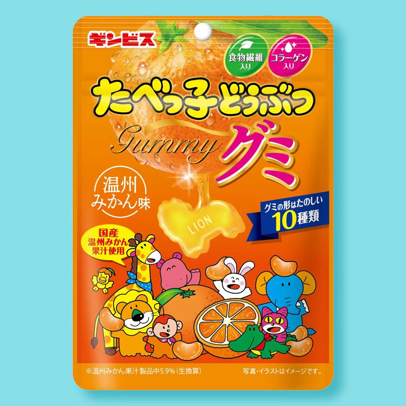 Tabekko Tiergummis – Unshu Mandarin
