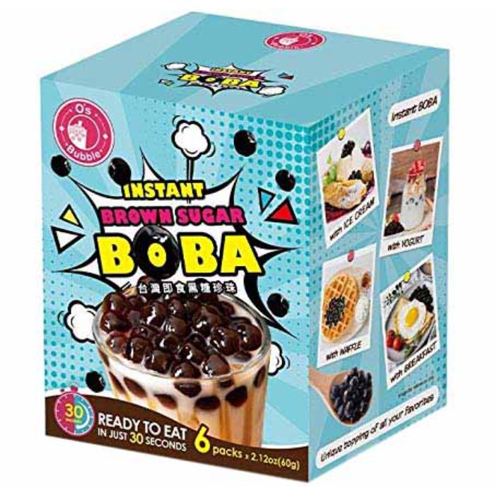 OS – Boba Braun Zucker, 12,7 oz – Packung mit 24 Stück