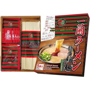 Ichiran Ramen Tonkotsu Hakata Style Straight Thin Nudeln 5 Portionen in Japan – tokyo sakura Mall