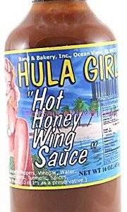 Hula Mädchen Flügel Soße, . – 16oz
