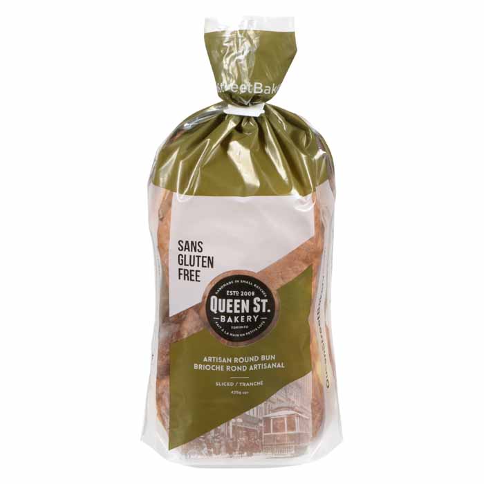 Queen Street Bakery – Bun Artisan rund, 15oz – Packung mit 5 Stück
