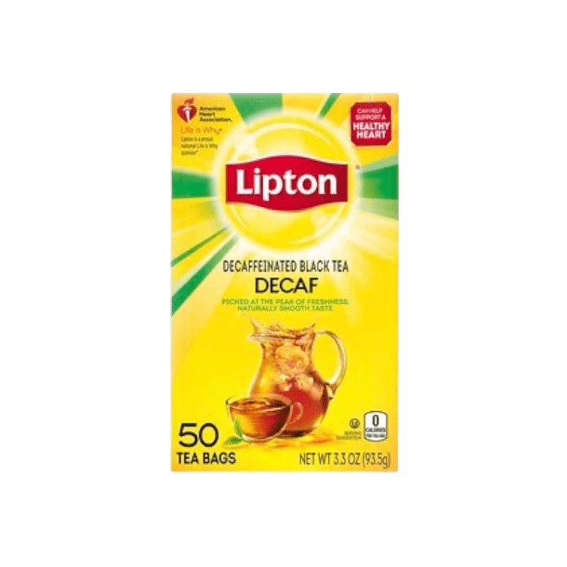 Lipton Entkoffeinierter schwarzer Tee entkoffeiniert