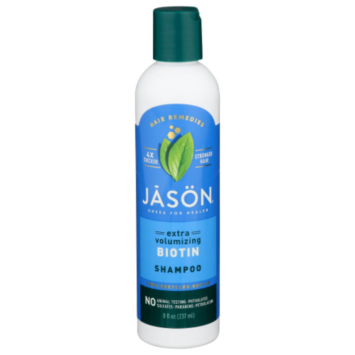 Jason – Shampoo Extra Volumen Biotin 8 Oz – Packung mit 1