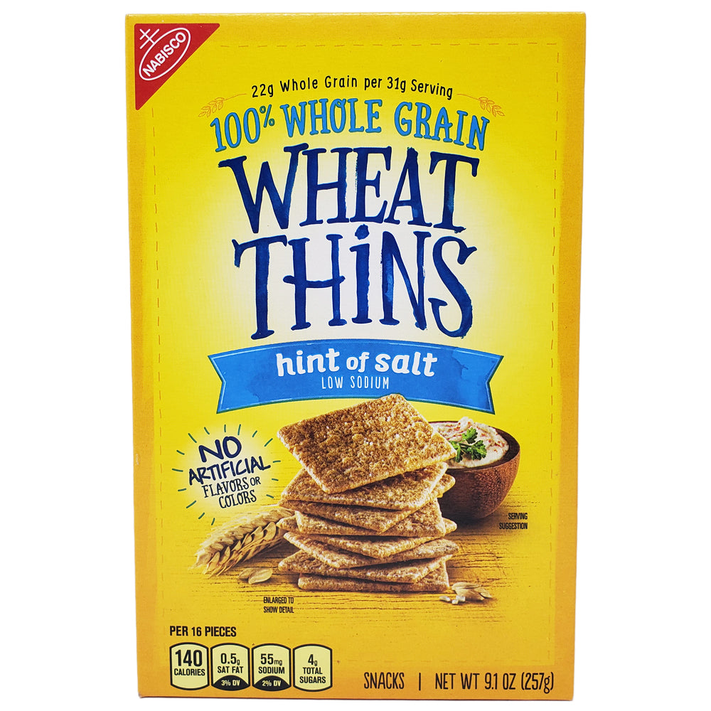 Weizen Thins Tipp von Salz Crackers – 9,1 oz