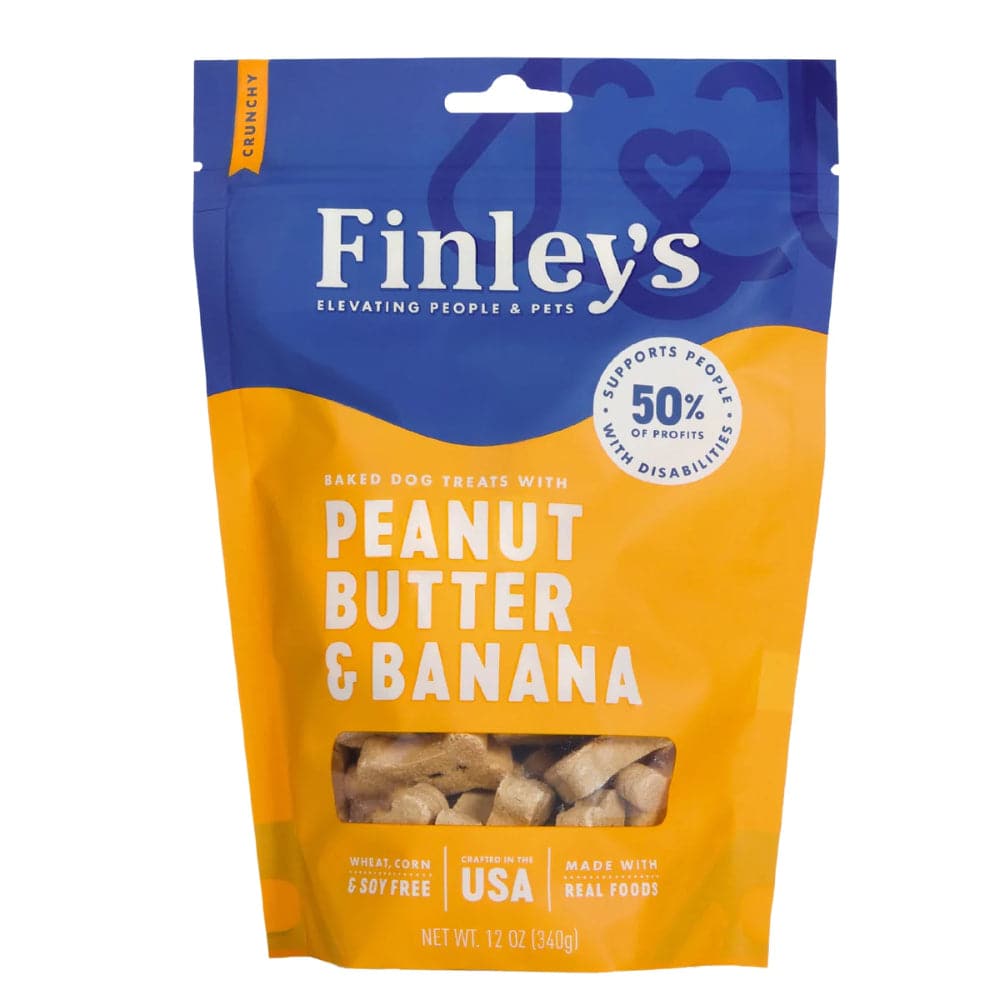 Finley's – Erdnussbutter & Banane Knusprige Kekse