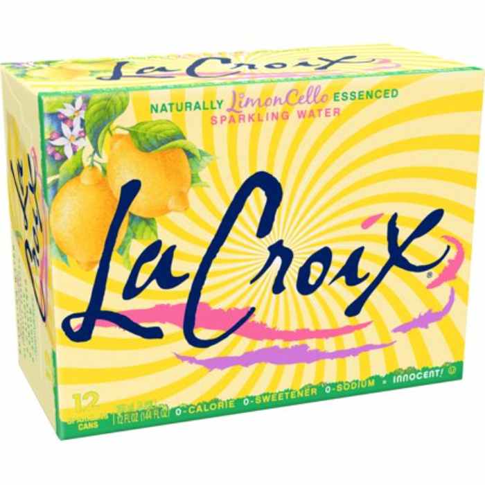 La Croix – glitzernd Limoncello Water, 144 Fl Oz – Packung mit 2 Stück