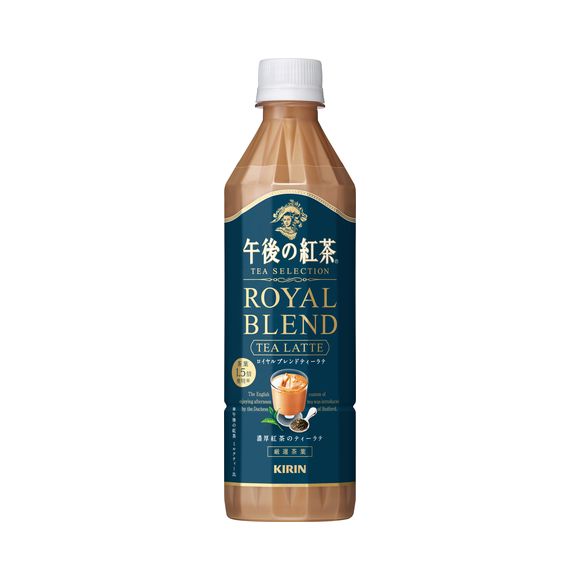 Kirin, Gogo no Koucha, Teeauswahl, Royal Blend Tee Latte, 500ml