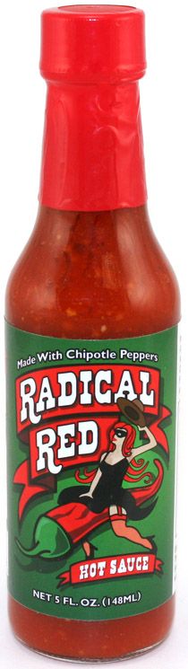 Radikale rote Chilisauce, 5oz
