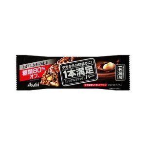 Asahi “ Asahi ” Ippon manzoku bar” Müsliriegel, bittere Schokolade