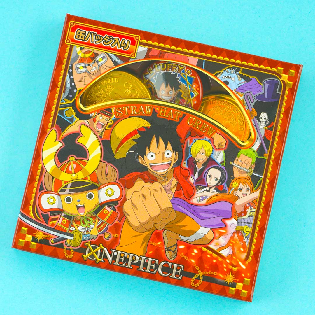 One Piece Schokolade Münzen & Abzeichen