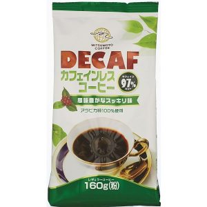Mitsumoto entkoffeinierter Kaffee dunkel geröstet entkaffeiniert gemahlener Kaffee – 160g