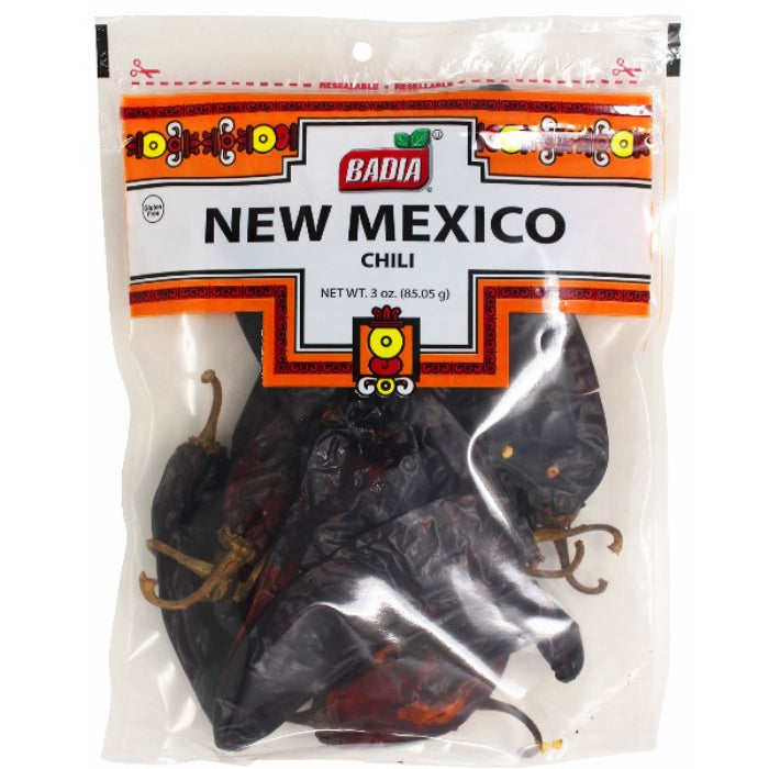 Badia Chili Pods New Mexico, 3 Unzen – Packung mit 12 Stück