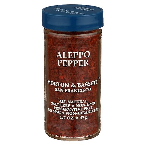 Morton & Bassett Pfeffer Aleppo, 1,7 Oz – Packung mit 3