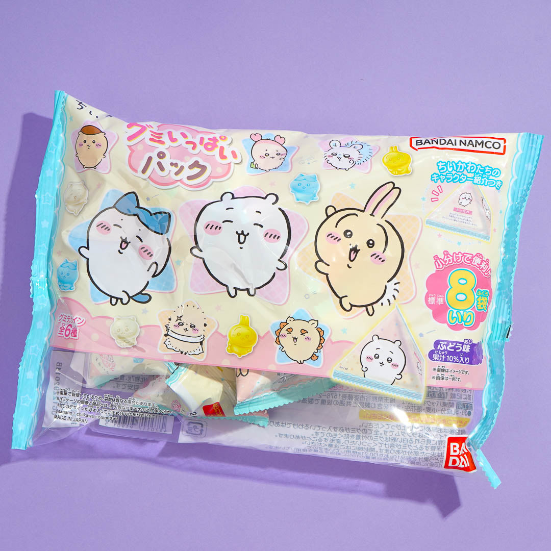 Chiikawa Gummipackung – Traube