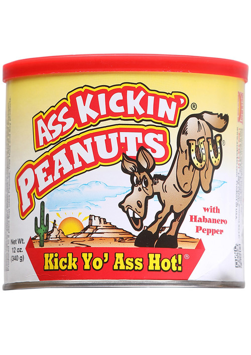Ass Kickin Erdnüsse mit Habanero Pfeffer, 12oz