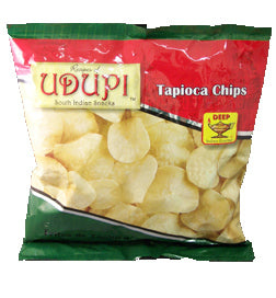 Udupi von Deep Tapioca Scheiben Chips Plain 7 Oz