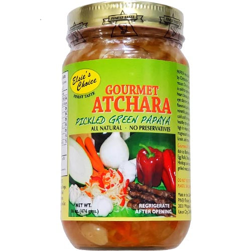 Finest Taste – Elsie’s Choice – Gourmet Atchara – eingelegt grüne Papaya – 16 Unzen