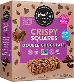 Gesunder Crunch – Allergenfreundliche knusprig Squares – Double Schokolade 4