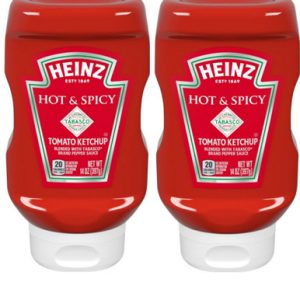 Heinz scharfe und würzige Tomaten Ketchup, 14 Unzen (Packung mit 2)