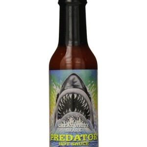 Predator Great Weißer Hai, scharfe Sauce. – 5oz