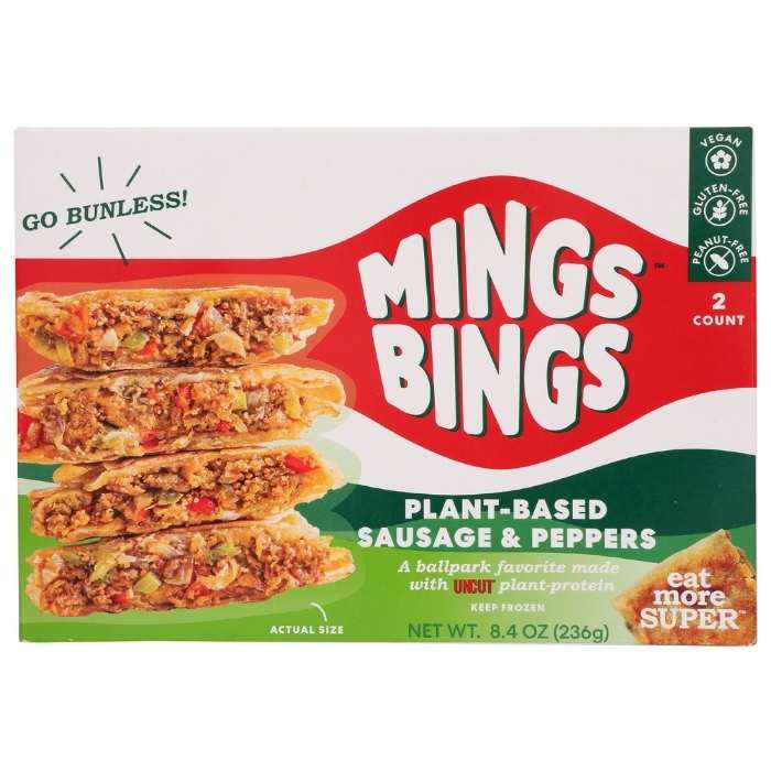 Mings Bings – Pflanzliche Wurst & Pfeffer Bings, 9oz