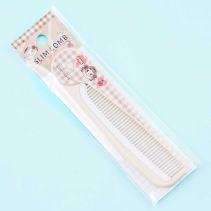 Milky Peko-chan Cherry Plaid Falten schlanken Kamm