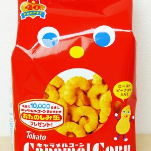 Tohato, Karamell-Mais, Milch-Karamell-Geschmack, zerbrechlicher Mais-Snack, – 70g
