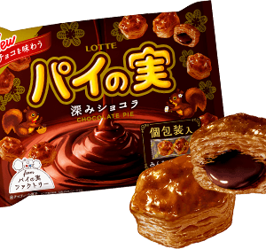 Lotte, Pie no Mi, Painomi, Bite size pie with Schokolade, Kakao-Version – 133g