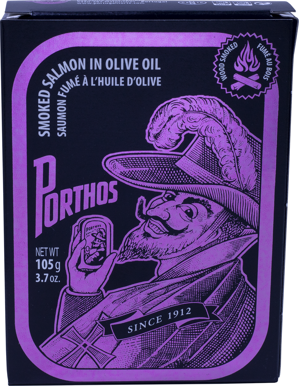 Porthos Geräucherter Lachs in Olivenöl