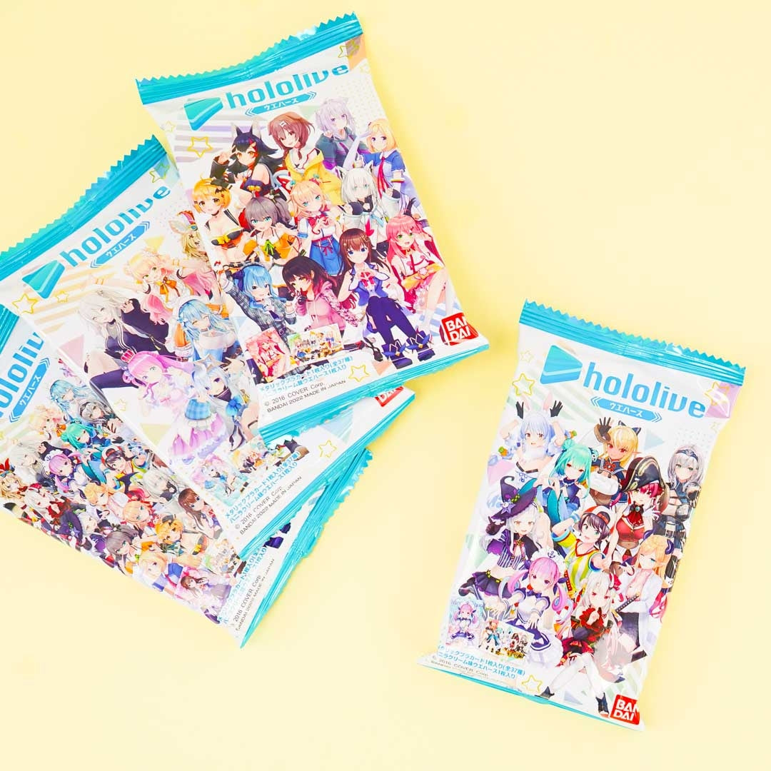 Hololive Card mit Waffel